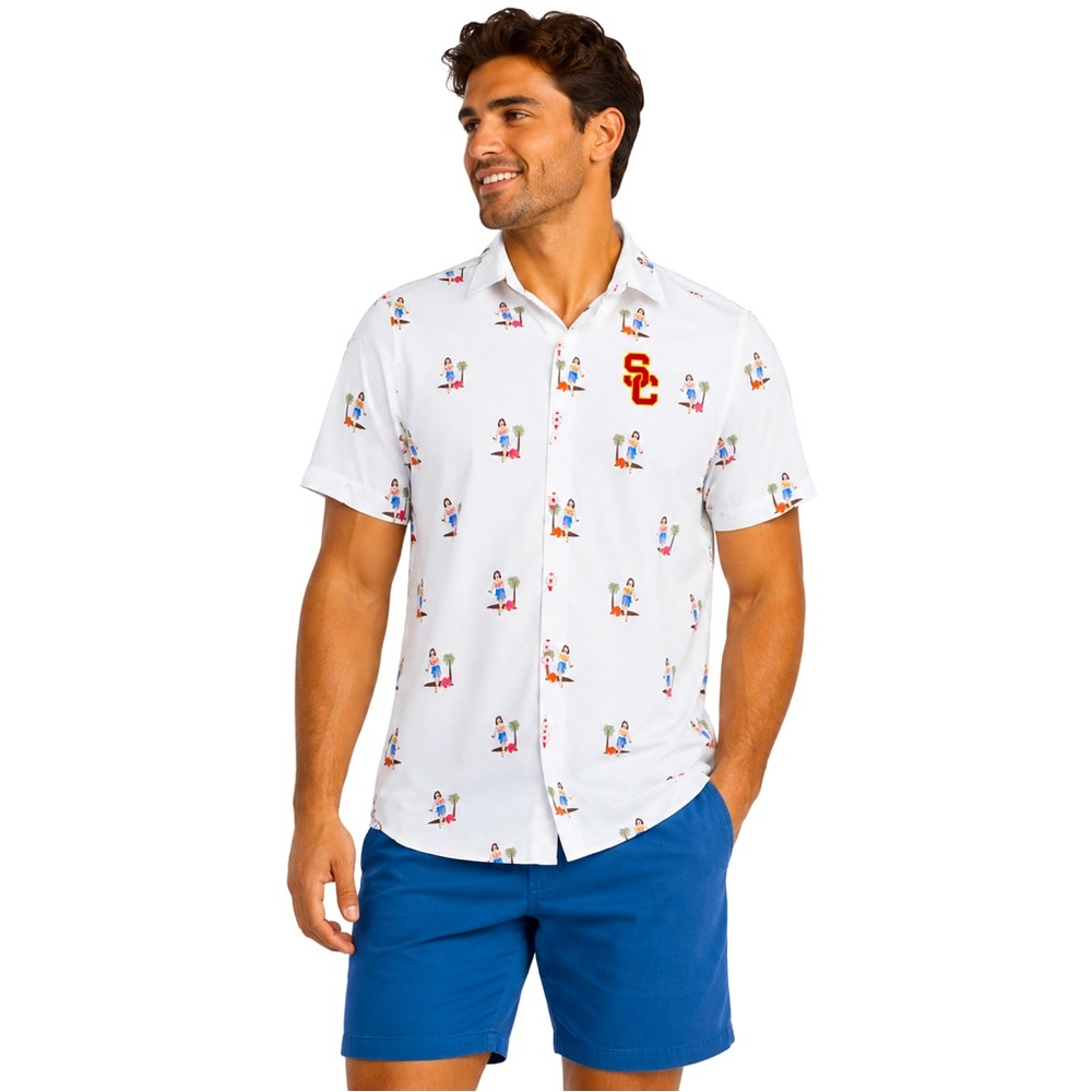 Tommy Bahama Hawaiian USC Shirt